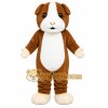 Brown Dog Mascot Costume with Custom Logo Brown Dog Mascot Costume with Custom Logo