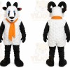 White Ram Mascot Costume for School Events