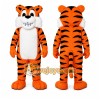 Orange Tiger Mascot Costume for Sports Events