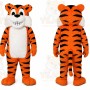 Orange Tiger Mascot Costume for Sports Events