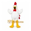White Chicken Mascot Costume for Restaurant Promotions White Chicken Mascot Costume for Restaurant Promotions