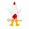 White Chicken Mascot Costume for Restaurant Promotions White Chicken Mascot Costume for Restaurant Promotions
