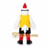 White Chicken Mascot Costume for Sports Events White Chicken Mascot Costume for Sports Events