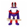 Purple Superhero Mascot Costume for Events and Promotions Purple Superhero Mascot Costume for Events and Promotions