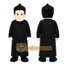 Black Person In Robe Mascot Costume for Events and Promotions Black Person In Robe Mascot Costume for Events and Promotions