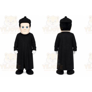 Black Person In Robe Mascot Costume for Events and Promotions