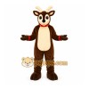 Brown Reindeer Mascot Costume for Holiday Events Brown Reindeer Mascot Costume for Holiday Events