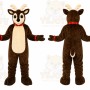 Brown Reindeer Mascot Costume for Holiday Events