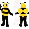 Yellow Bee Mascot Costume for Children's Events