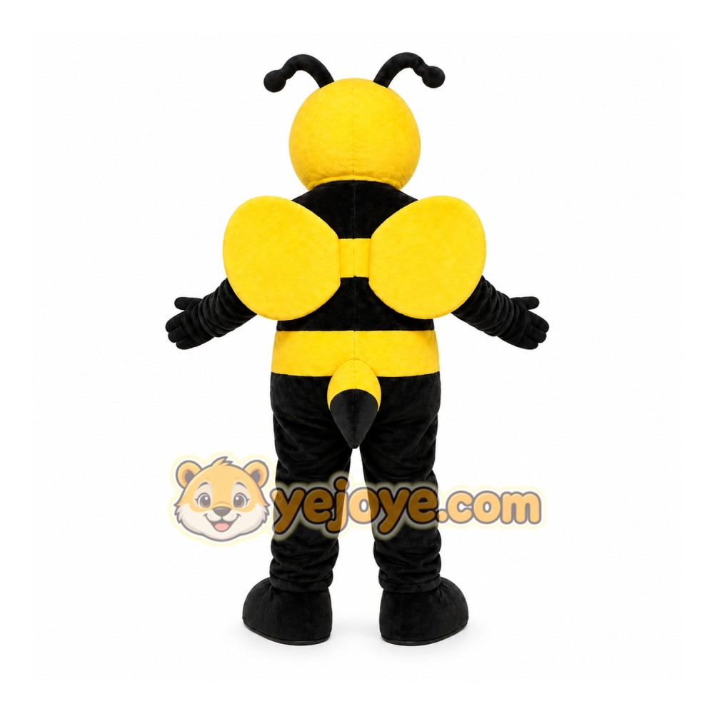 Yellow Bee Mascot Costume for Children's Events Yellow Bee Mascot Costume for Children's Events