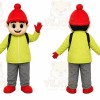 Red Child Character Mascot Costume for Children's Events