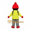 Red Child Character Mascot Costume for Children's Events