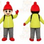 Red Child Character Mascot Costume for Children's Events