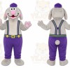 Gray Dog Mascot Costume for Children's Events