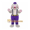 Gray Dog Mascot Costume for Children's Events