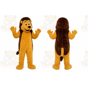 Brown Lion Mascot Costume for Children's Events
