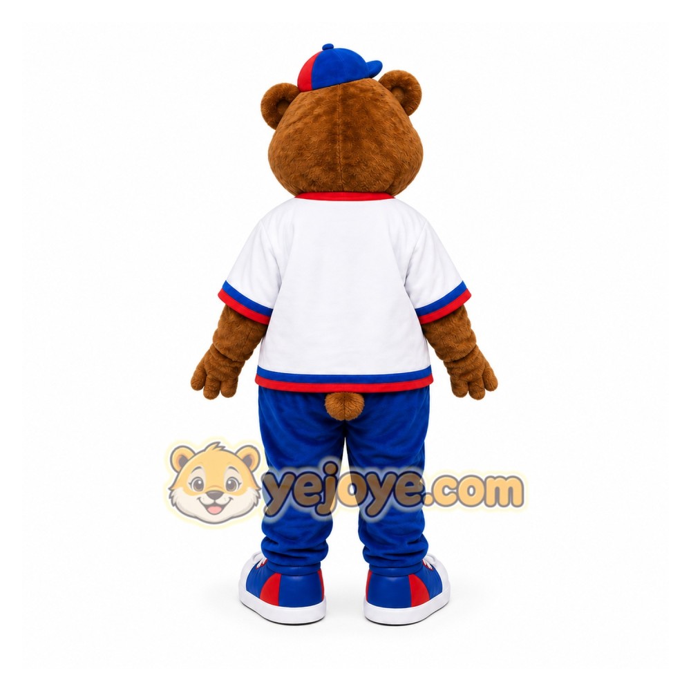 Brown Bear Mascot Costume for Sports Events Brown Bear Mascot Costume for Sports Events