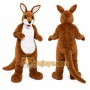 Brown Kangaroo Mascot Costume for Children's Events