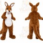 Brown Kangaroo Mascot Costume for Children's Events