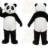 Black Panda Mascot Costume for Children's Events