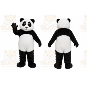 Black Panda Mascot Costume for Children's Events