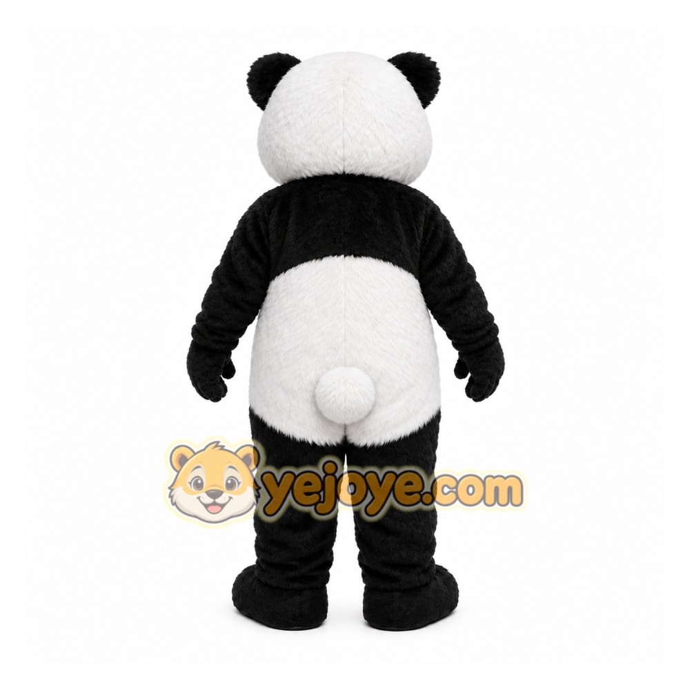 Black Panda Mascot Costume for Children's Events Black Panda Mascot Costume for Children's Events