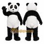 Black Panda Mascot Costume for Children's Events