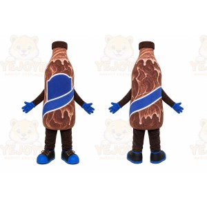 Brown Bottle Of Soda Mascot Costume for Events and Promotions