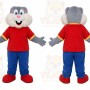 Gray Chipmunk Mascot Costume for Children's Events