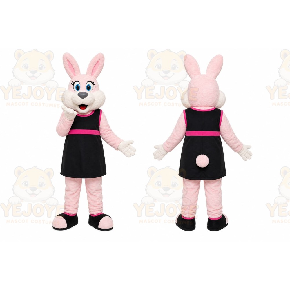Pink Female Rabbit Mascot Costume for Children's Events