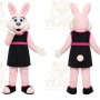 Pink Female Rabbit Mascot Costume for Children's Events