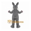 Gray Rabbit Mascot Costume for Children's Events