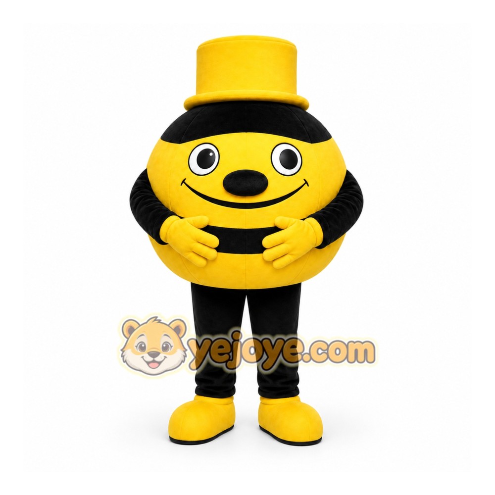 Yellow Bee Mascot Costume for Events and Promotions Yellow Bee Mascot Costume for Events and Promotions