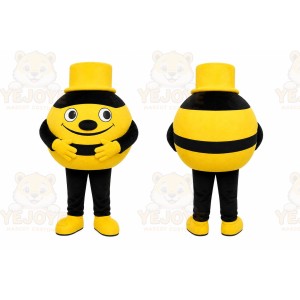 Yellow Bee Mascot Costume for Events and Promotions