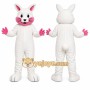 White Rabbit Mascot Costume for Children's Events