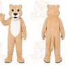 Tan Lion Mascot Costume for Children's Events