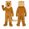 Brown Lion Mascot Costume for Events and Promotions Brown Lion Mascot Costume for Events and Promotions