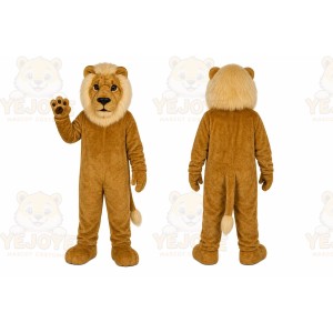Brown Lion Mascot Costume for Events and Promotions