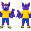 Purple Bat Mascot Costume for Children's Events