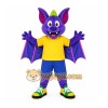 Purple Bat Mascot Costume for Children's Events Purple Bat Mascot Costume for Children's Events