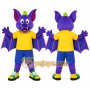 Purple Bat Mascot Costume for Children's Events