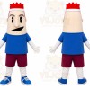 Blue Cartoon Character Mascot Costume for Events and Promotions