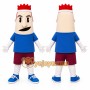 Cartoon Boy Mascot Costume for Events and Promotions