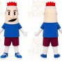 Blue Cartoon Character Mascot Costume for Events and Promotions