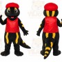 Black Lizard Mascot Costume for Events and Promotions