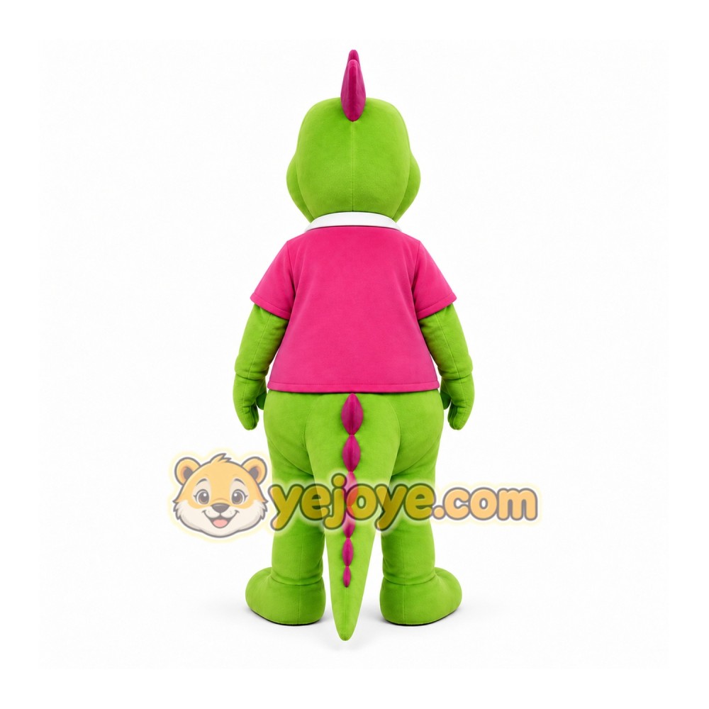 Green Dinosaur Mascot Costume for Children's Events Green Dinosaur Mascot Costume for Children's Events