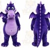 Purple Dragon Mascot Costume for Events and Promotions