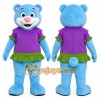 Blue Bear Mascot Costume for Children's Events Blue Bear Mascot Costume for Children's Events