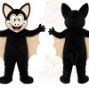 Black Bat Mascot Costume for Events and Promotions