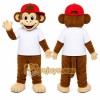 Brown Monkey Mascot Costume for Events and Promotions Brown Monkey Mascot Costume for Events and Promotions